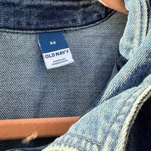 Old Navy Blue Denim Women's Jumpsuit - Picture 4 of 5